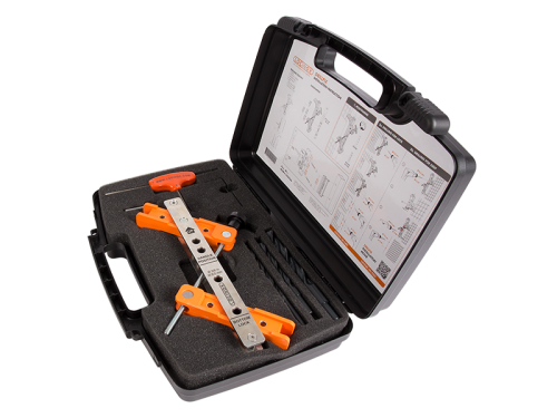 LOCINOX® DRILL-FIX sada nářadí pro montáž zámků a dorazových lišt LOCINOX®